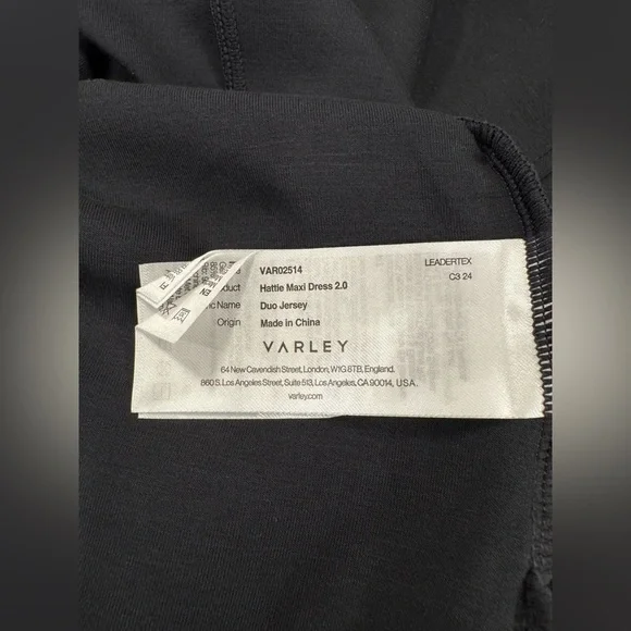 VARLEY // Hattie Maxi Dress in Black - Picture 13 of 14